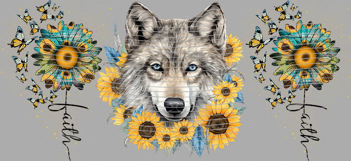 16oz Sunflower Girl-SU-15